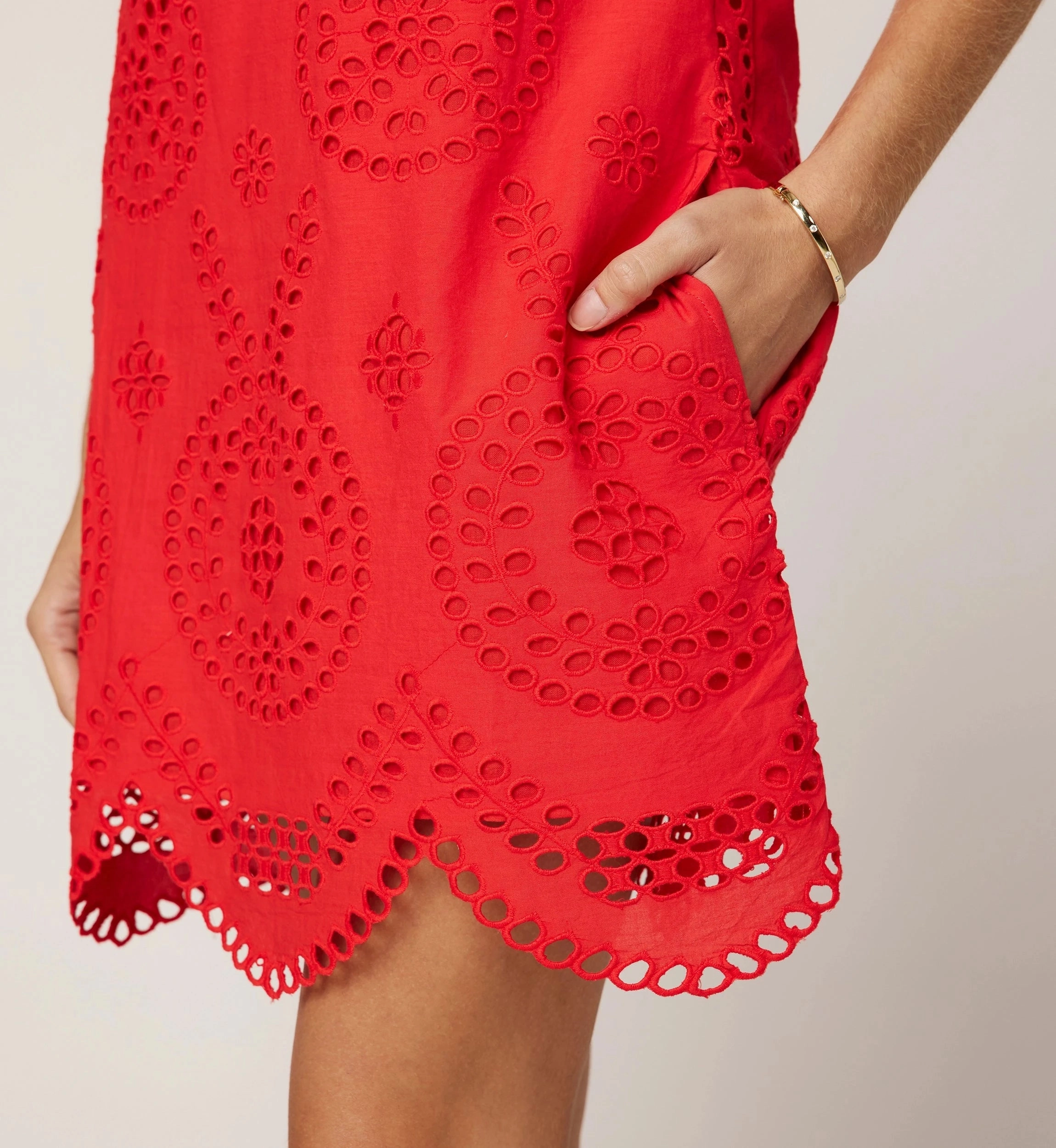 Thandi Mini Dress | Poppy Red Evening-Wear