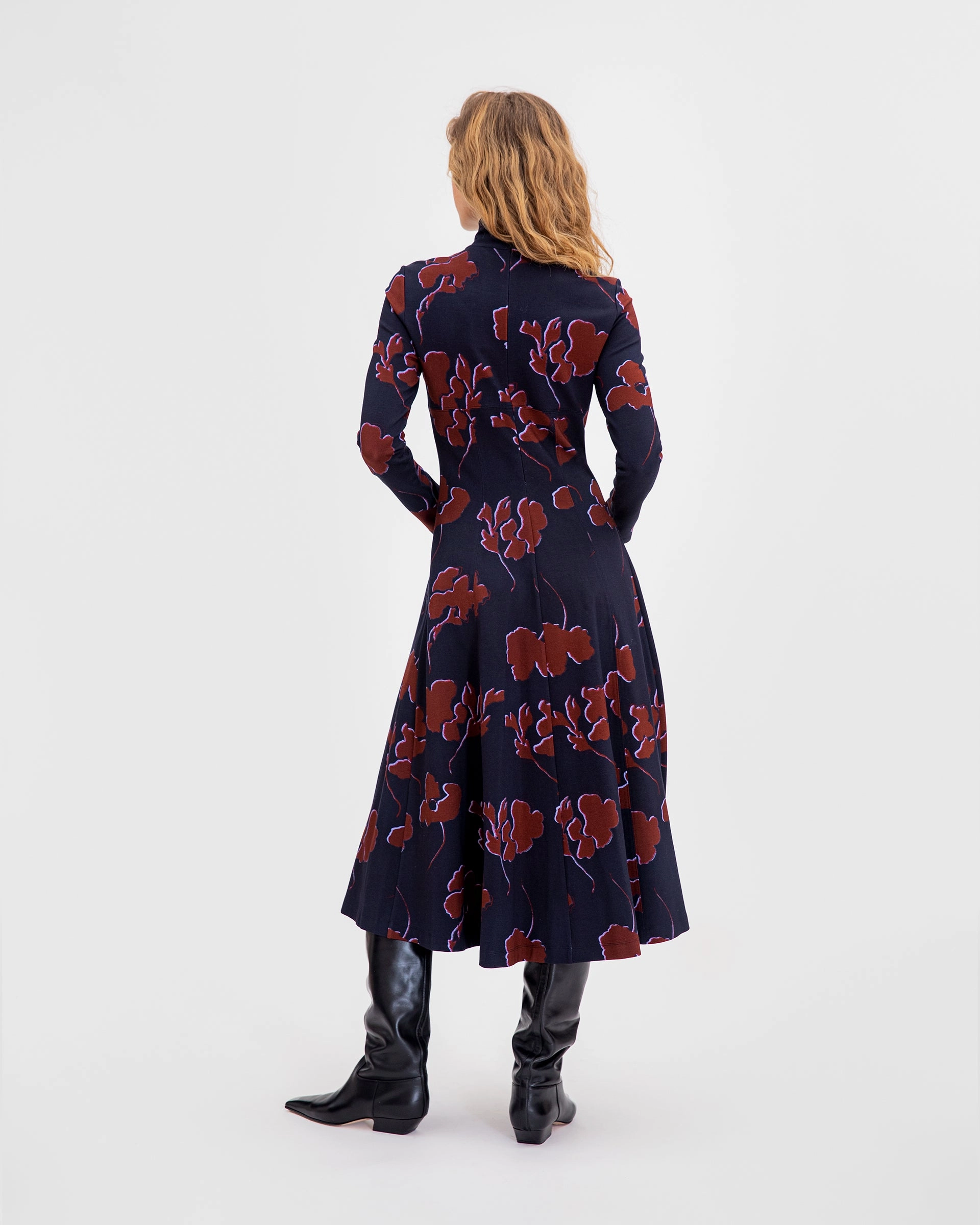 Thea Dress Soft Finish Bold colors