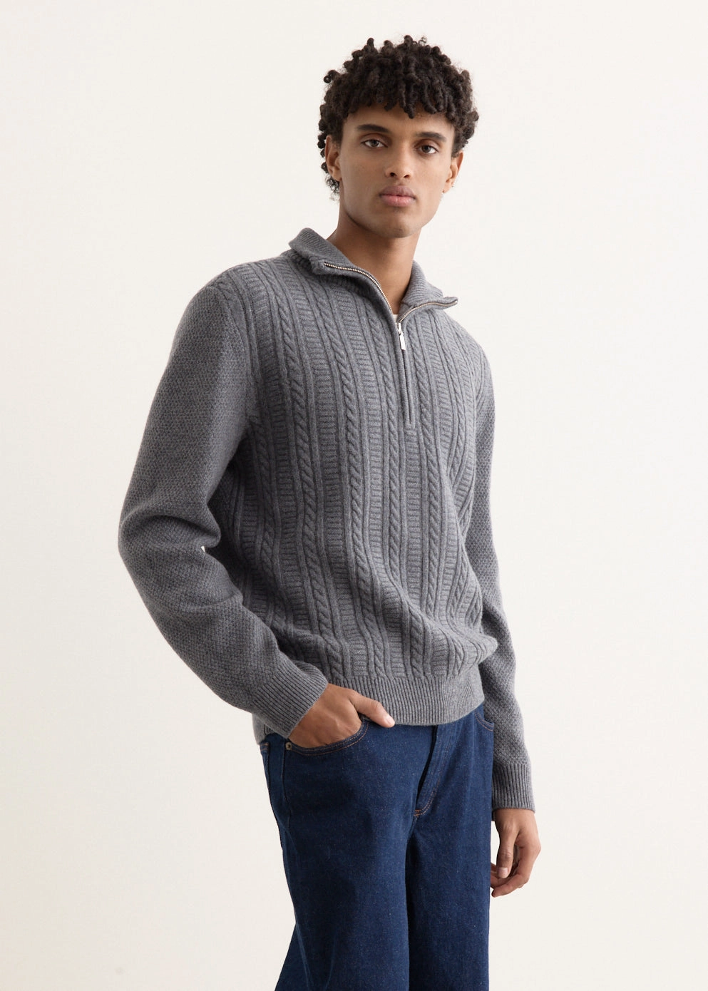 Theo Jumper Thermal Insulation Hand Linked Seams