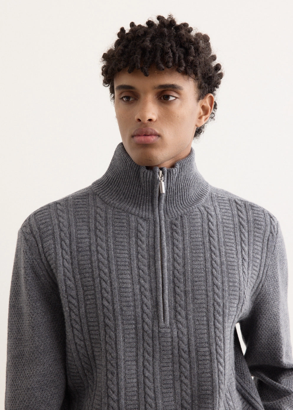 Layered HeatTrap Stitching Theo Jumper