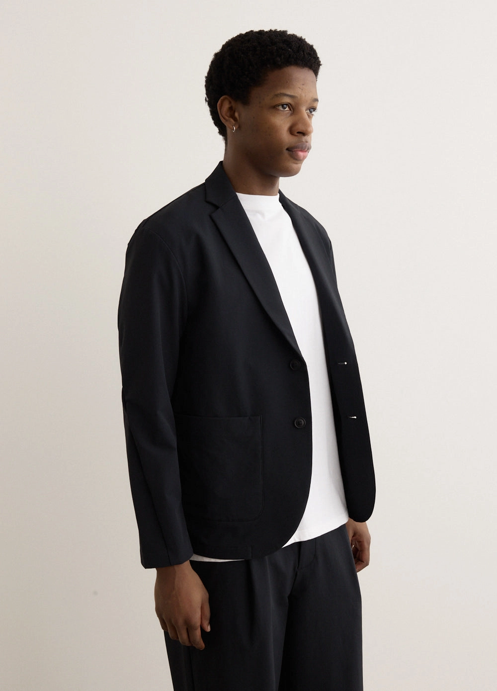 NB Grey Single Jacket Weatherproof Zipper