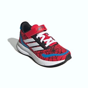 charity runs Kid's Preschool Runfalcon 5 Spider-Man Pure Ruby/White/Bright Blue