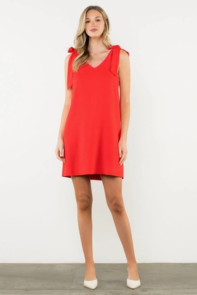 Morning Wear Feather Light TIE STRAP DRESS