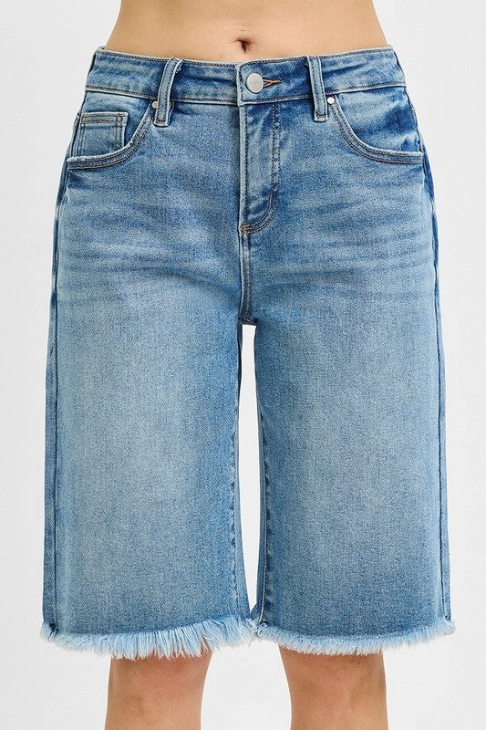 TINA TUMMY CONTROL MID RISE FIT BERMUDA S-XL City Shorts