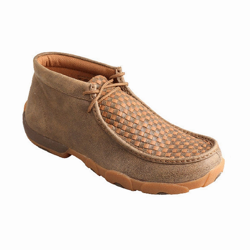 Low Profile Rough Terrain Men's Chukka Driving Moc Bomber/Tan