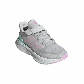late evening running Kid's Preschool UltraRun 5 Grey One/Bliss Lilac