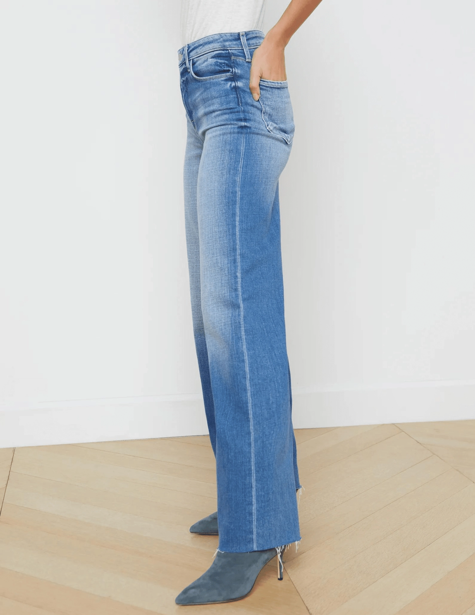 Affordable Outdoor Adventure Artist Vibe LAGENCE Scottie High Rise Wide Leg Jeans In Hayward