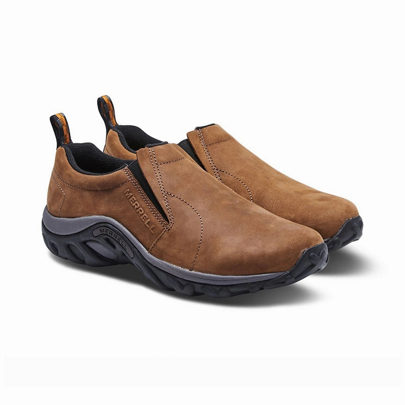 Quick Walk Comfy Step Shoes Men's Jungle Moc Nubuck Brown