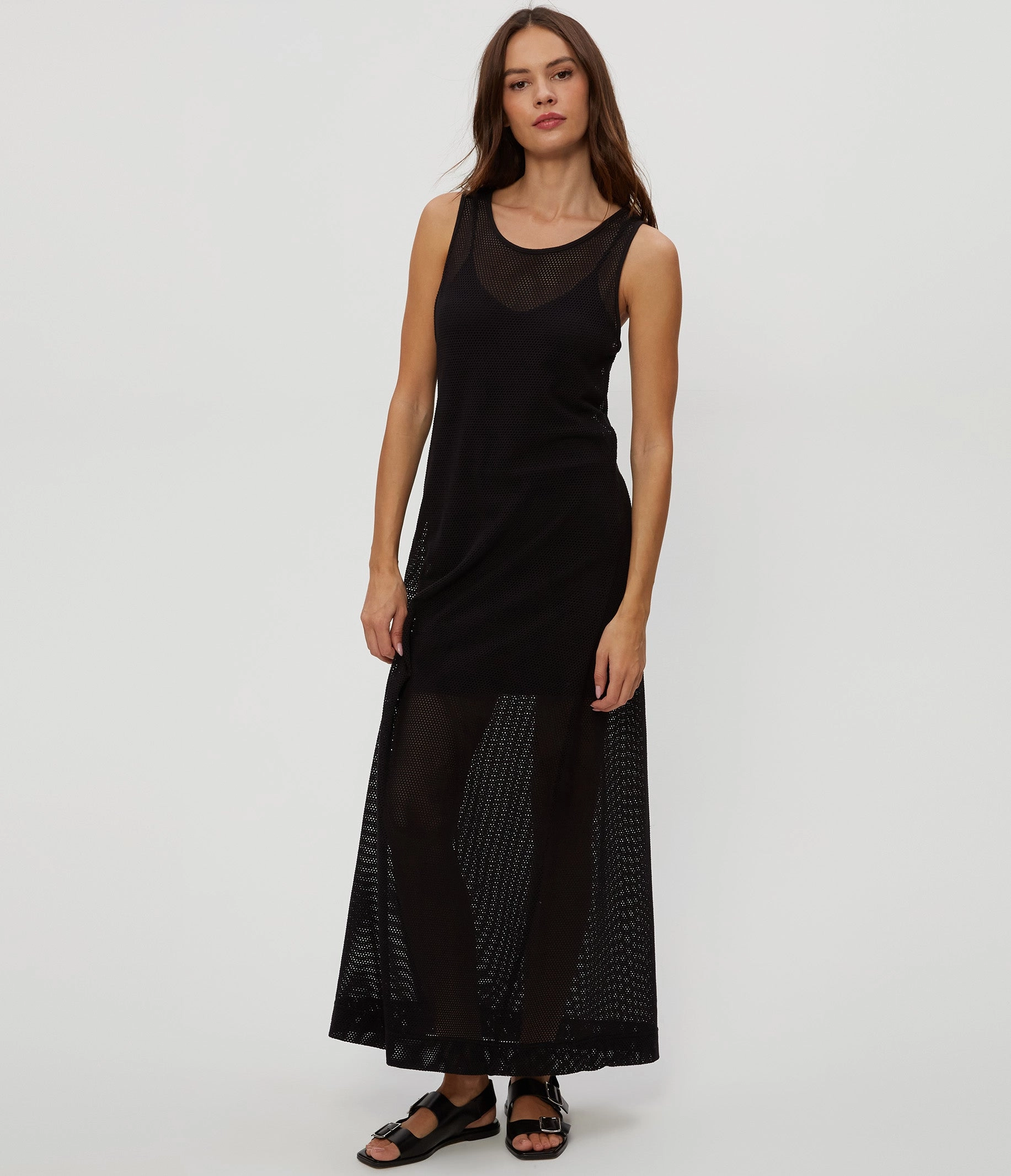 JULIANNA MAXI DRESS Solid-color Versatile Layer