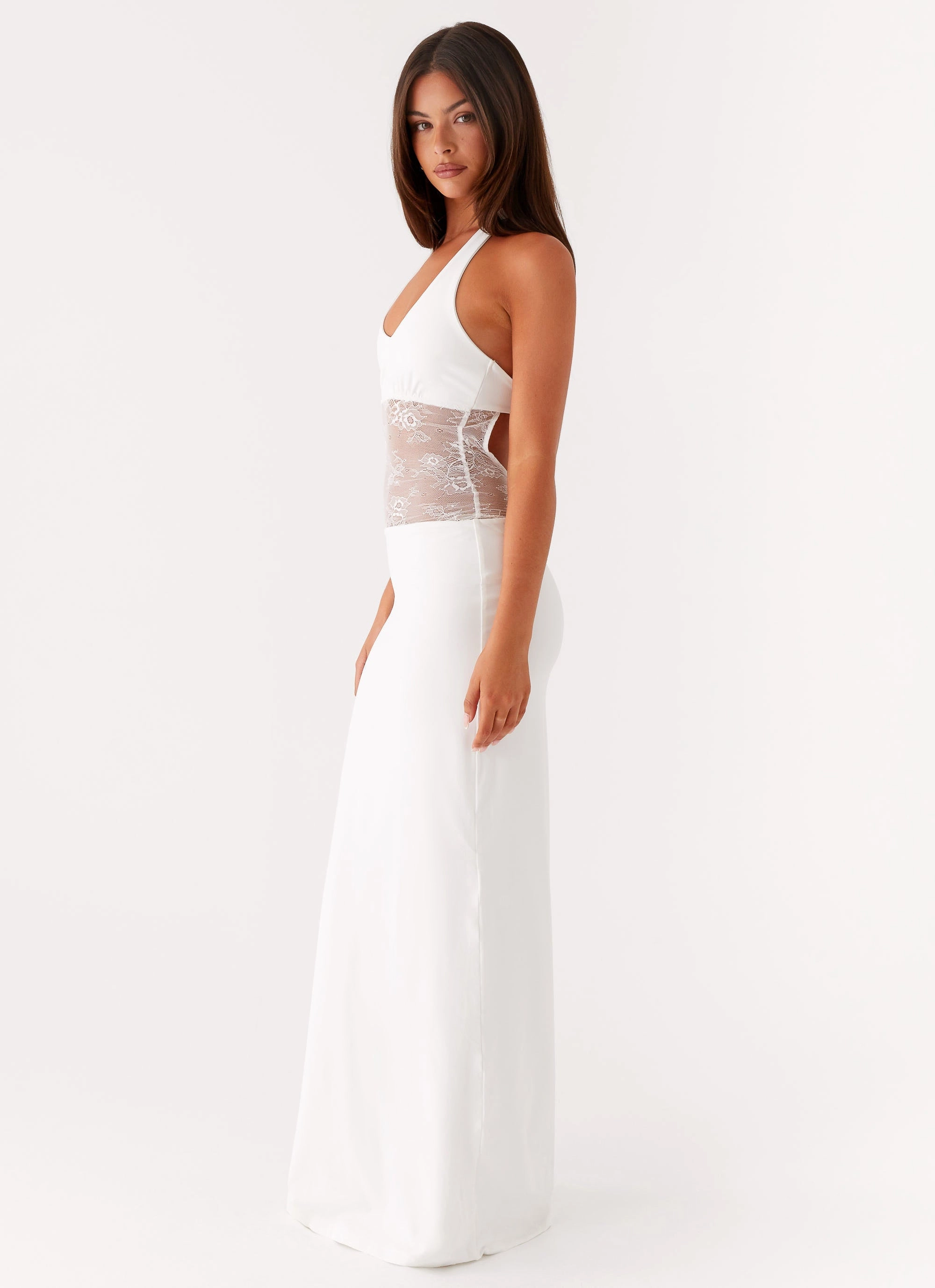 Chic Statement Main Focus Maxi Dress - White