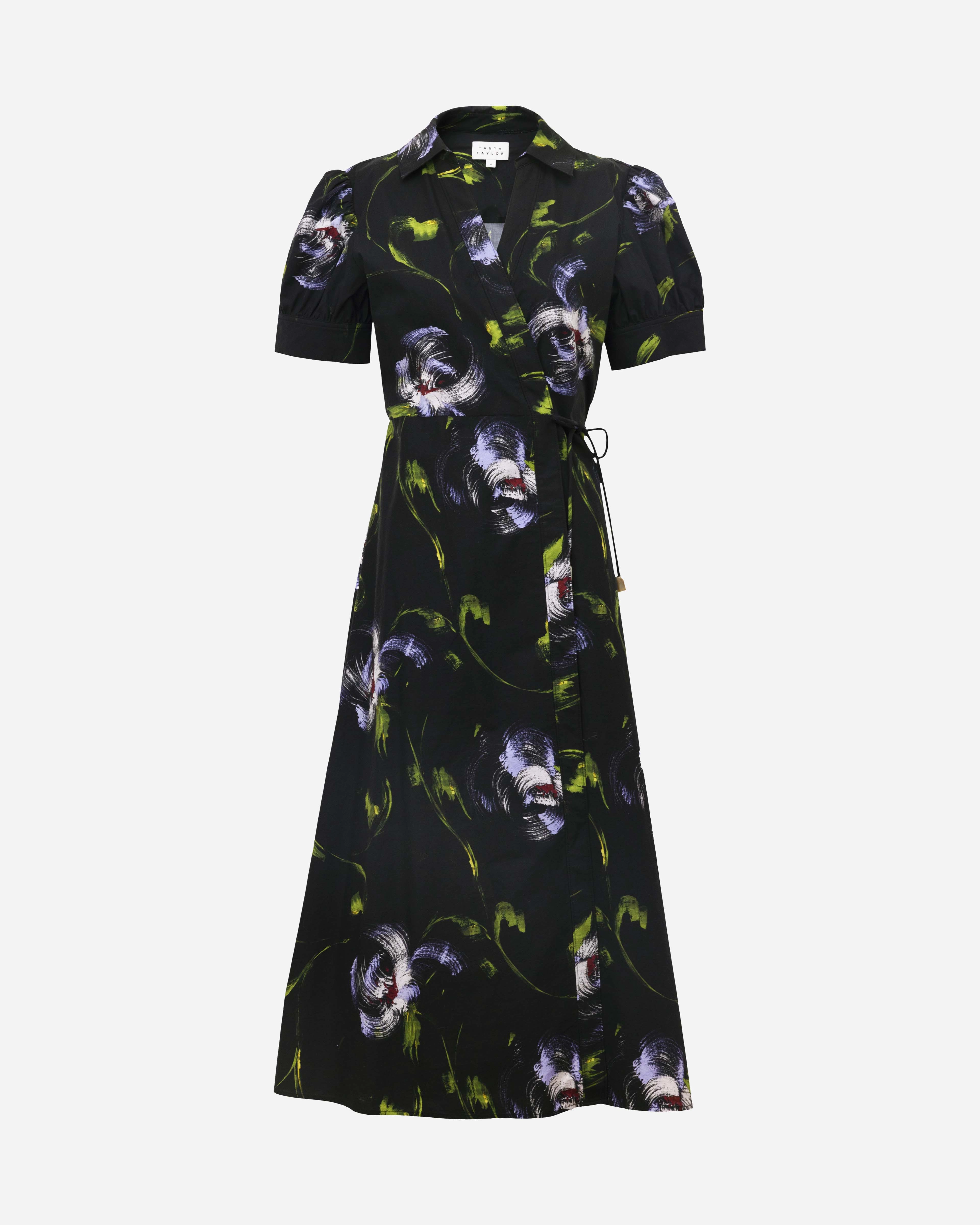 Short Sleeve Midi Shivon Dress Breathable Design Chill Moment