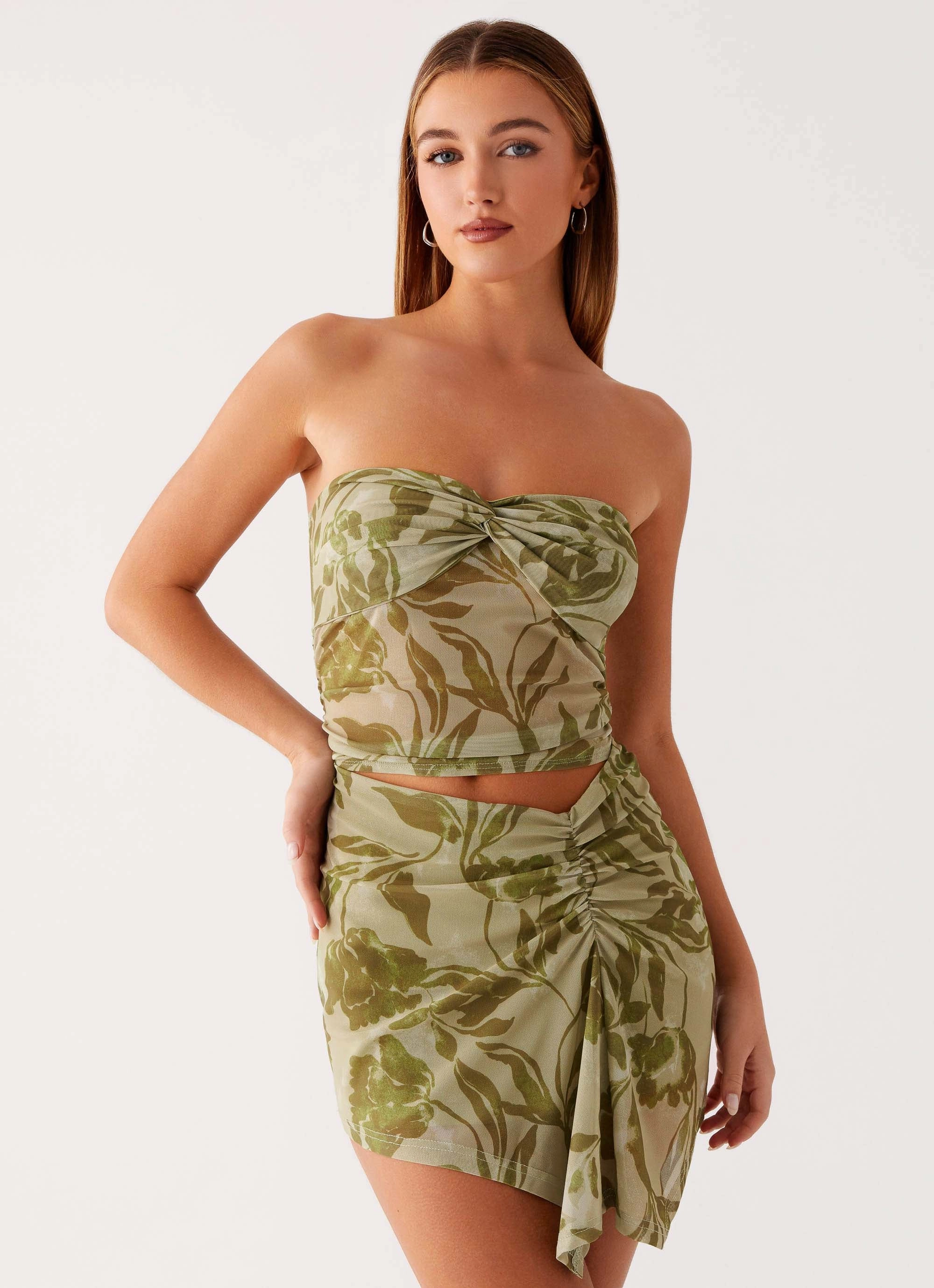 Chic Style Wear London Cool Varona Mini Dress - Jade Fern