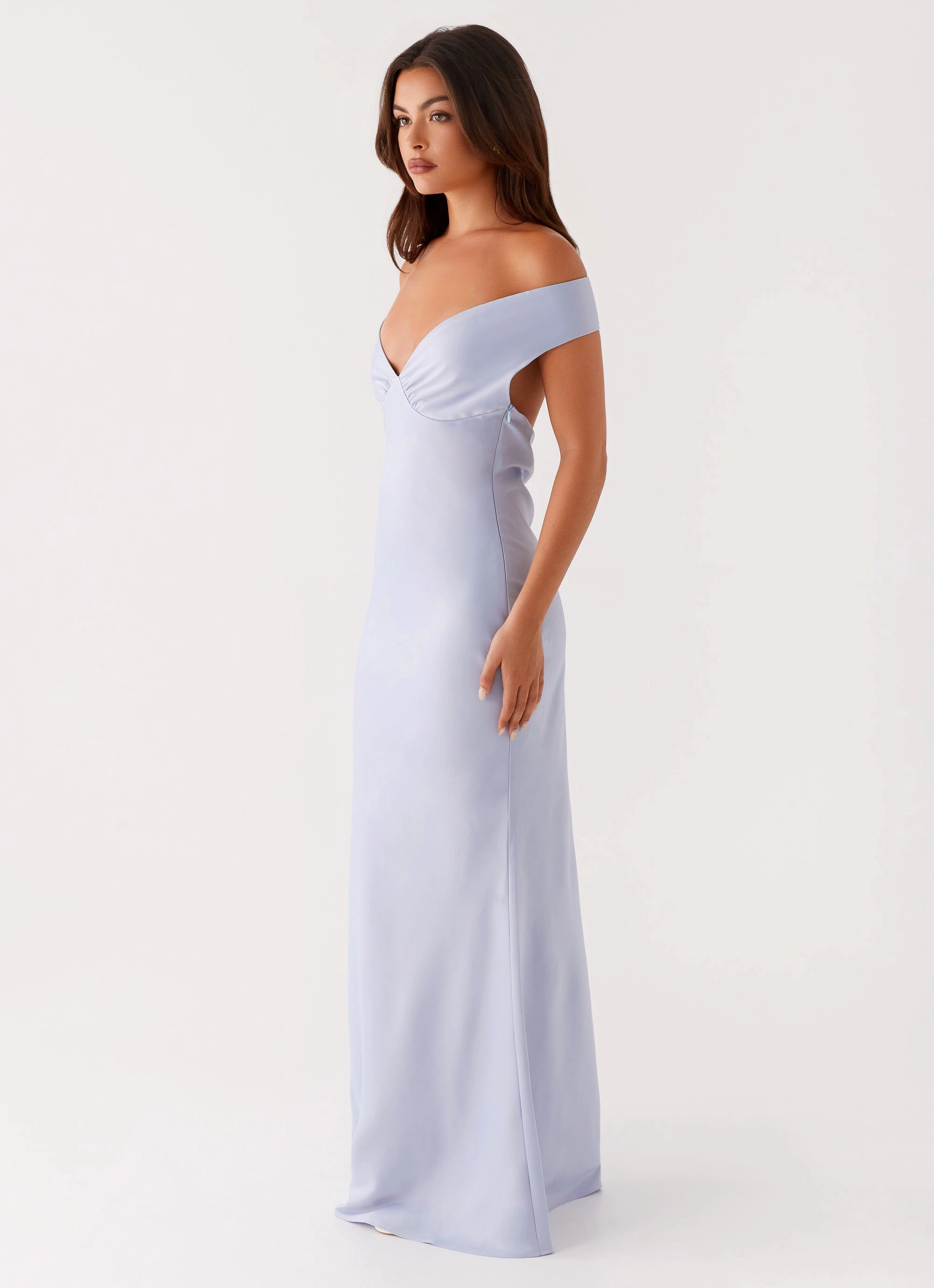 Gentle Texture Jenner Maxi Dress - Blue