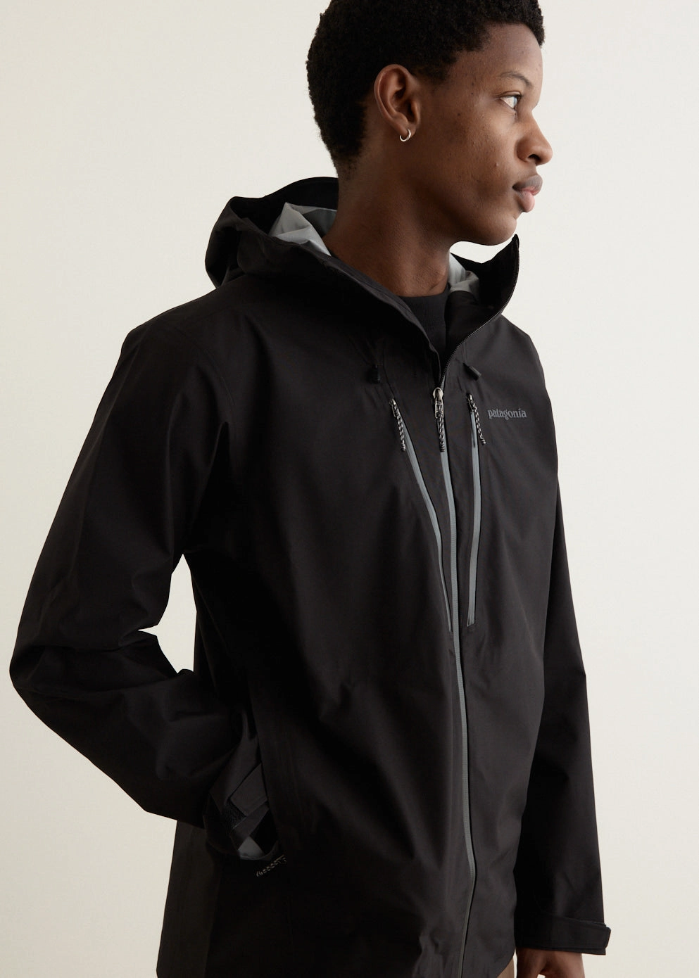 Triolet Jacket Subtle Design Detail High Collar Style