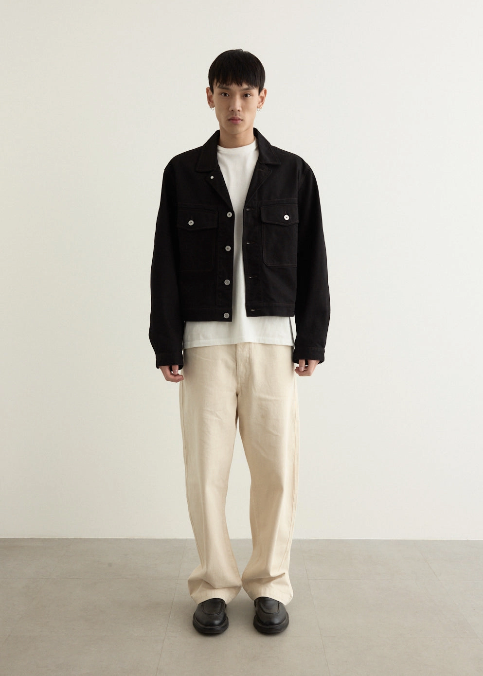 Chill Commute Fit Flexible Elasticity Trucker Jacket