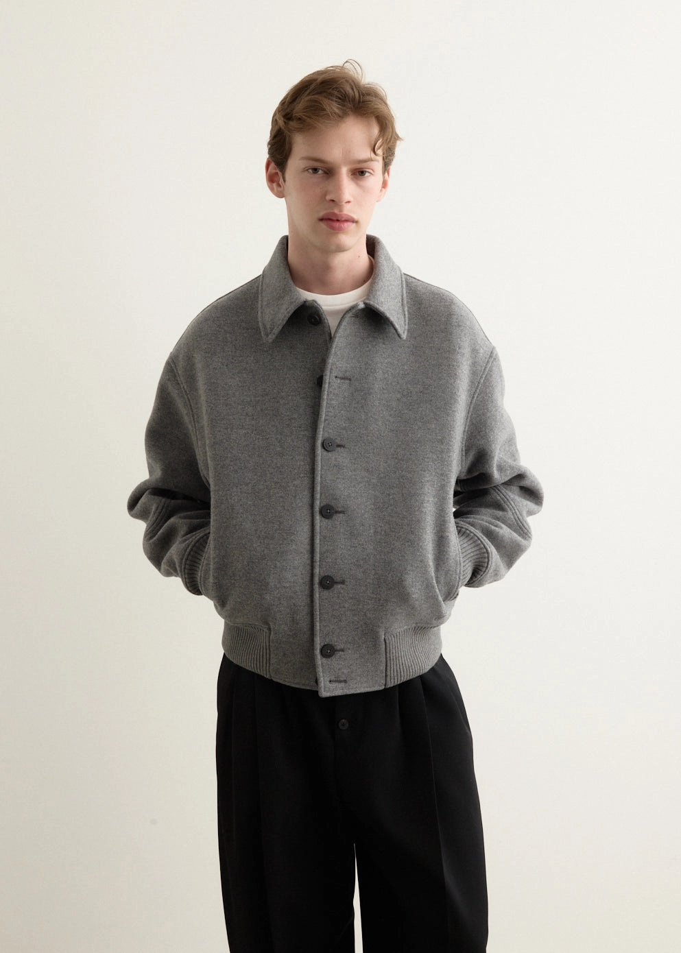 High Elasticity Low Key Le Bomber Feltro