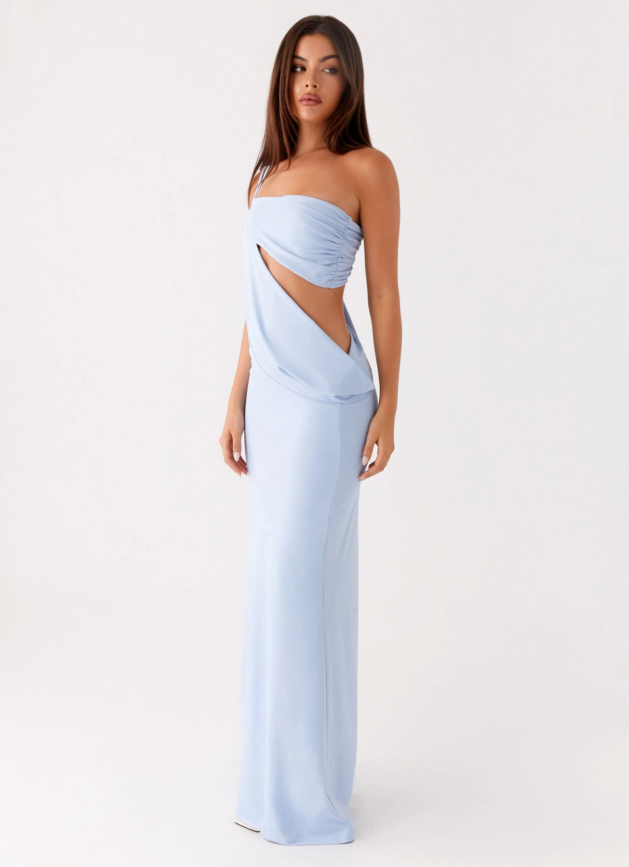 Simple yet chic gown Dani Maxi Dress - Blue
