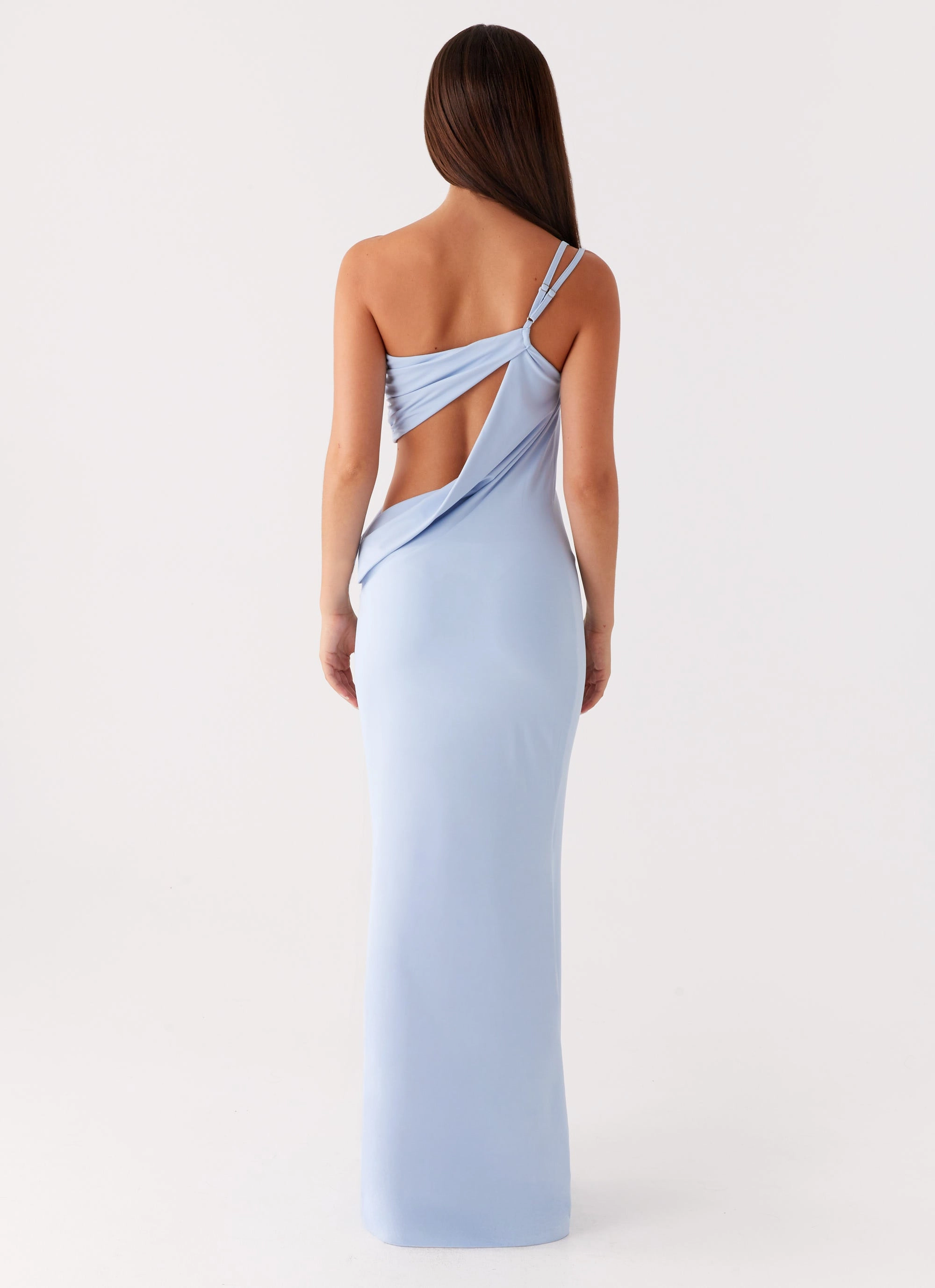 Dani Maxi Dress - Blue Sleeve Light