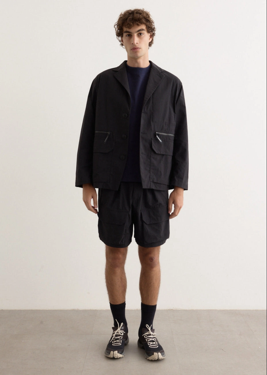 Flexible Side Gussets Sealed Seam Construction Twill Jacket