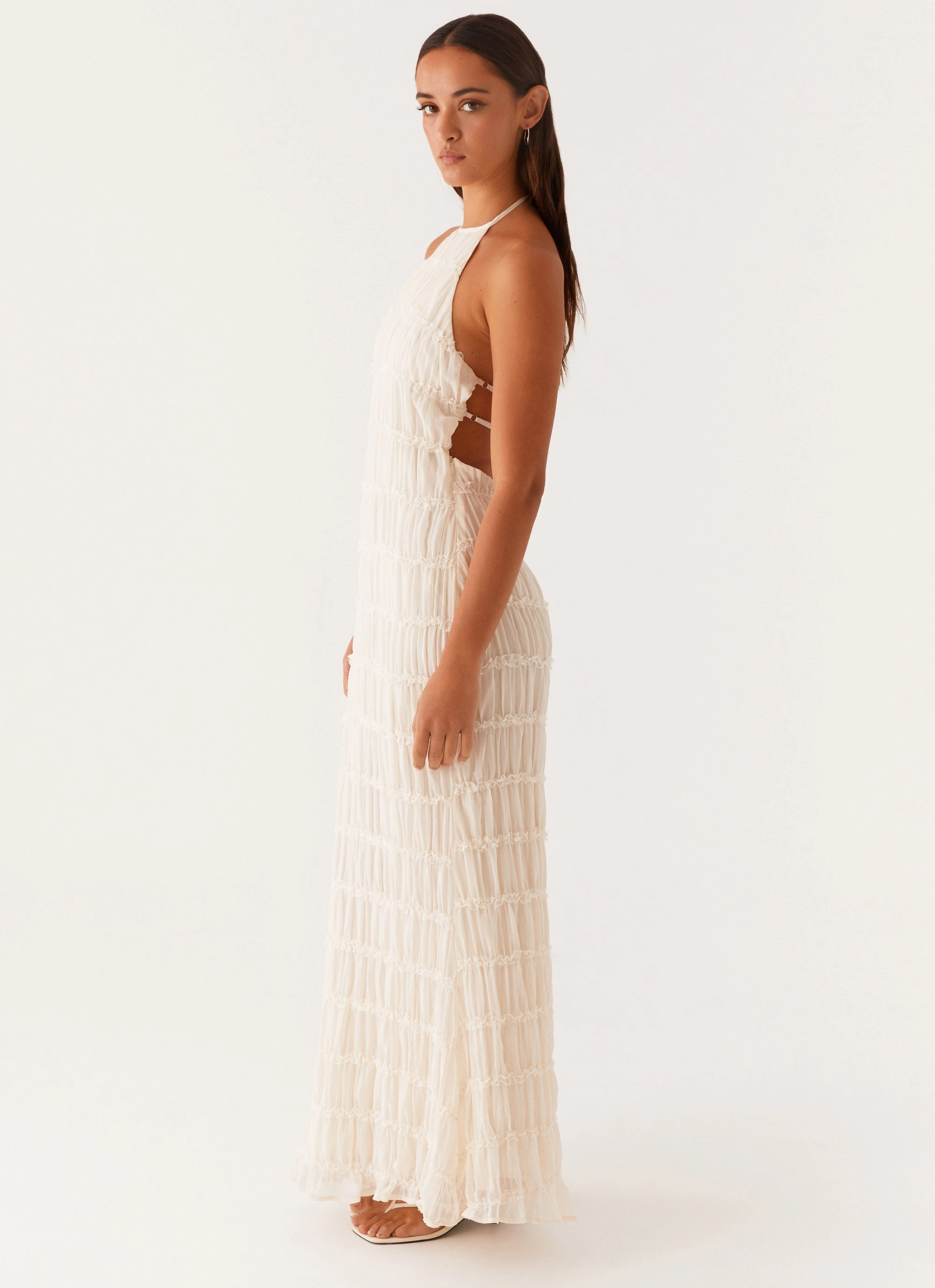 Cool Simplicity Aullie Maxi Dress - Ivory