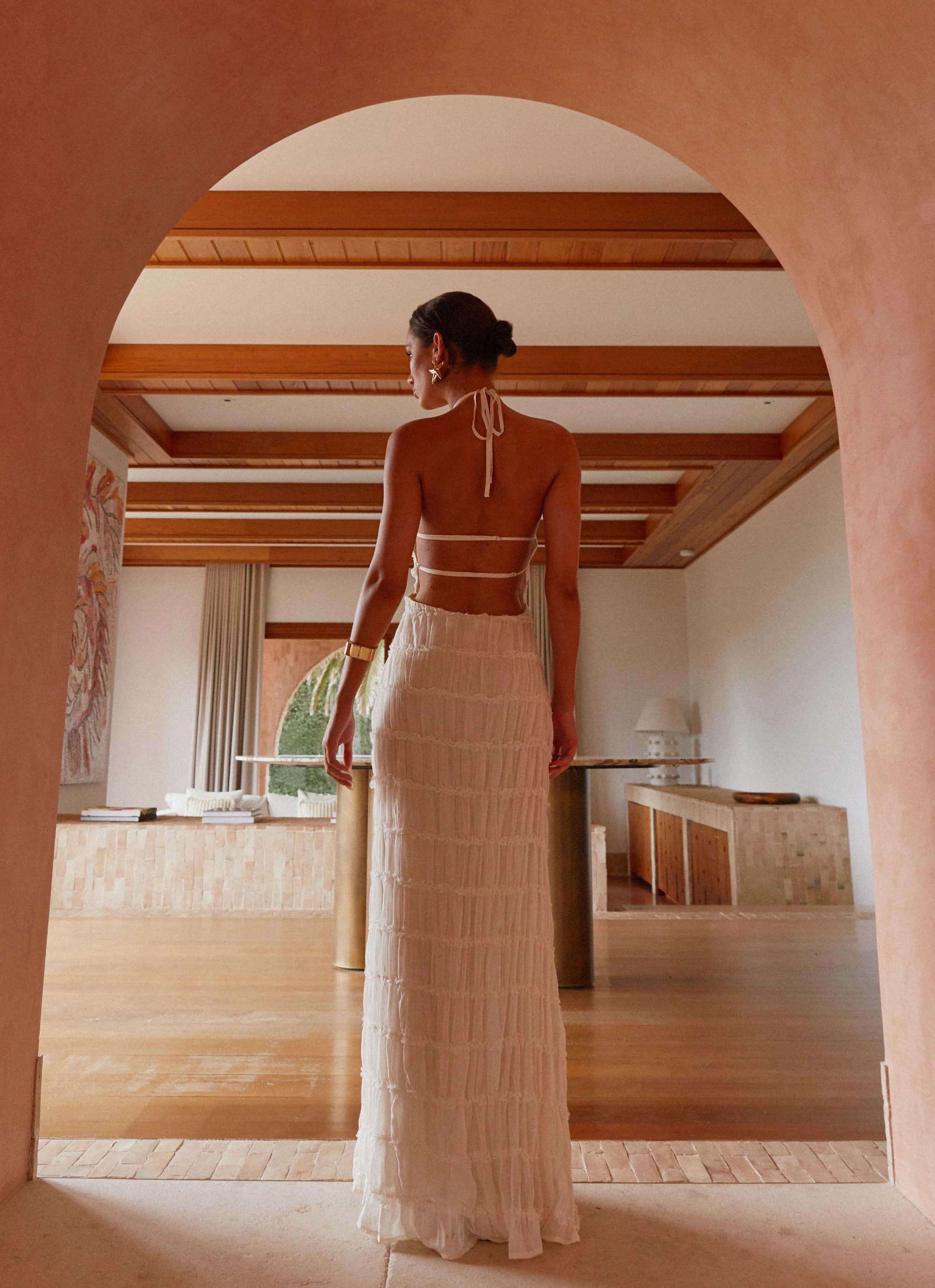 Smart Style Aullie Maxi Dress - Ivory