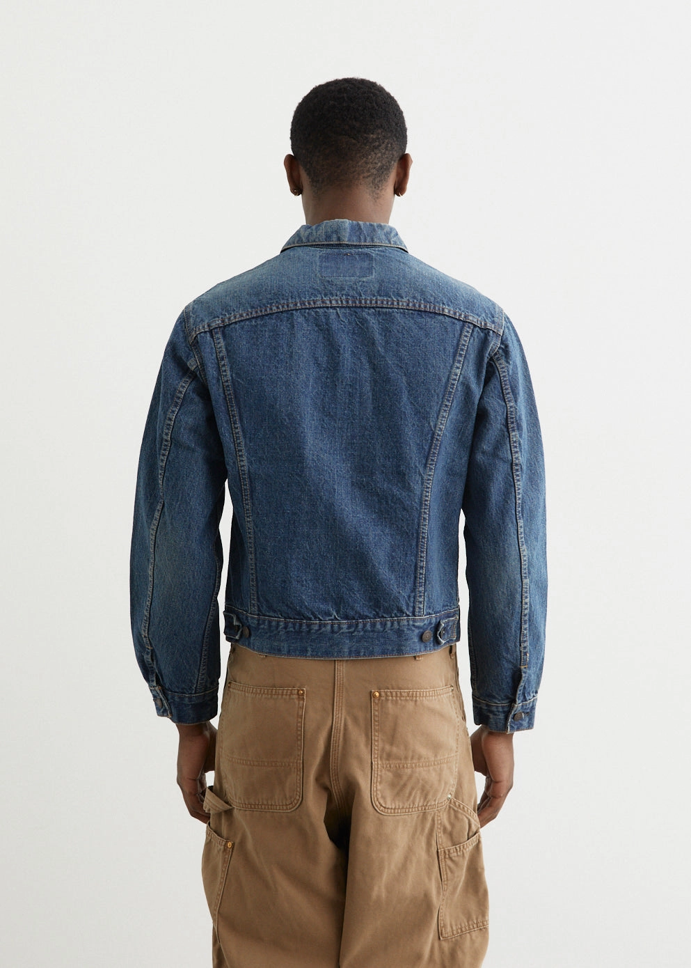 Type 3 1960's Denim Jacket Minimal Daily Fit Durable Corrosion Resistant Zippers