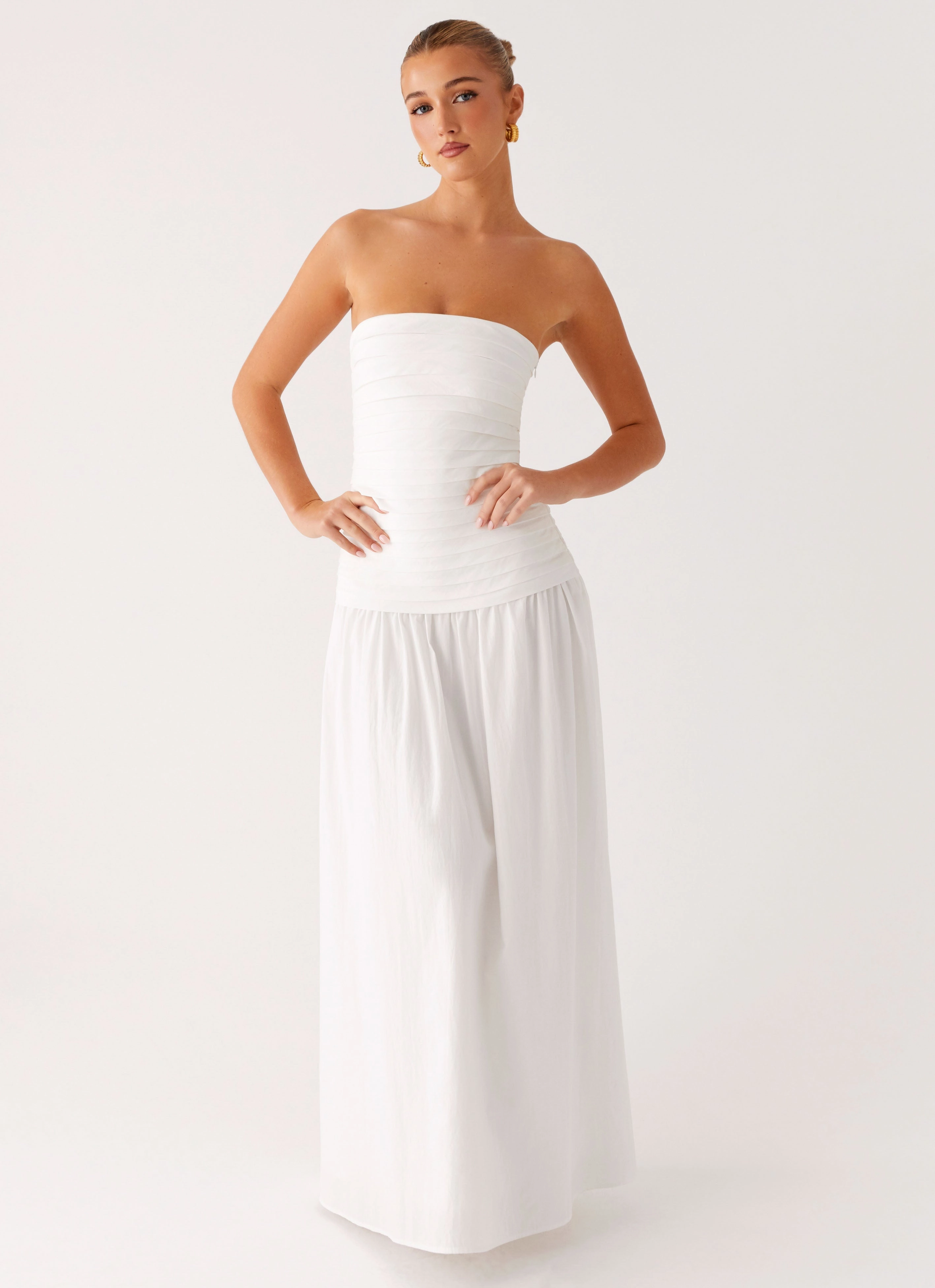 Tyrah Maxi Dress - White Smart Style