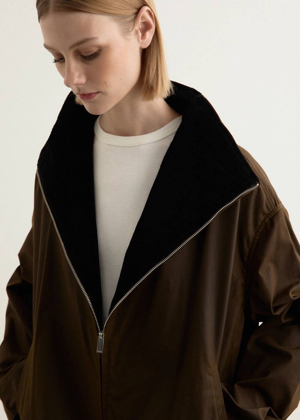 Zipped Funnel Jacket Classic Urban Wear