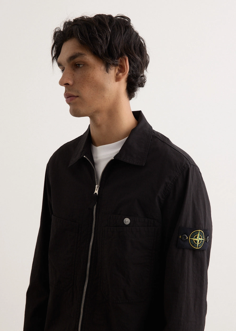 Classic Fit Cut Recycled materials Organic Cotton Ripstop Overshirt