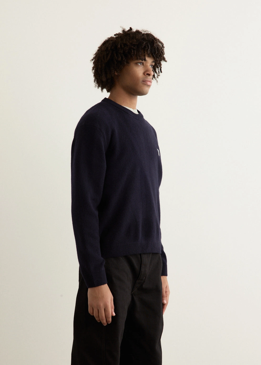 Grab And Go Grey Fox Head Patch Comfort Jumper