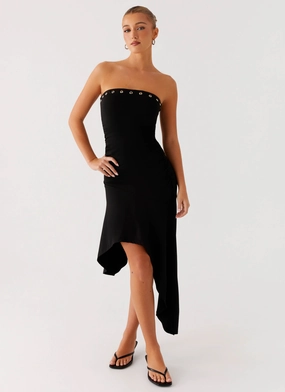 Polished look dress Unapologetic Midi Dress - Black