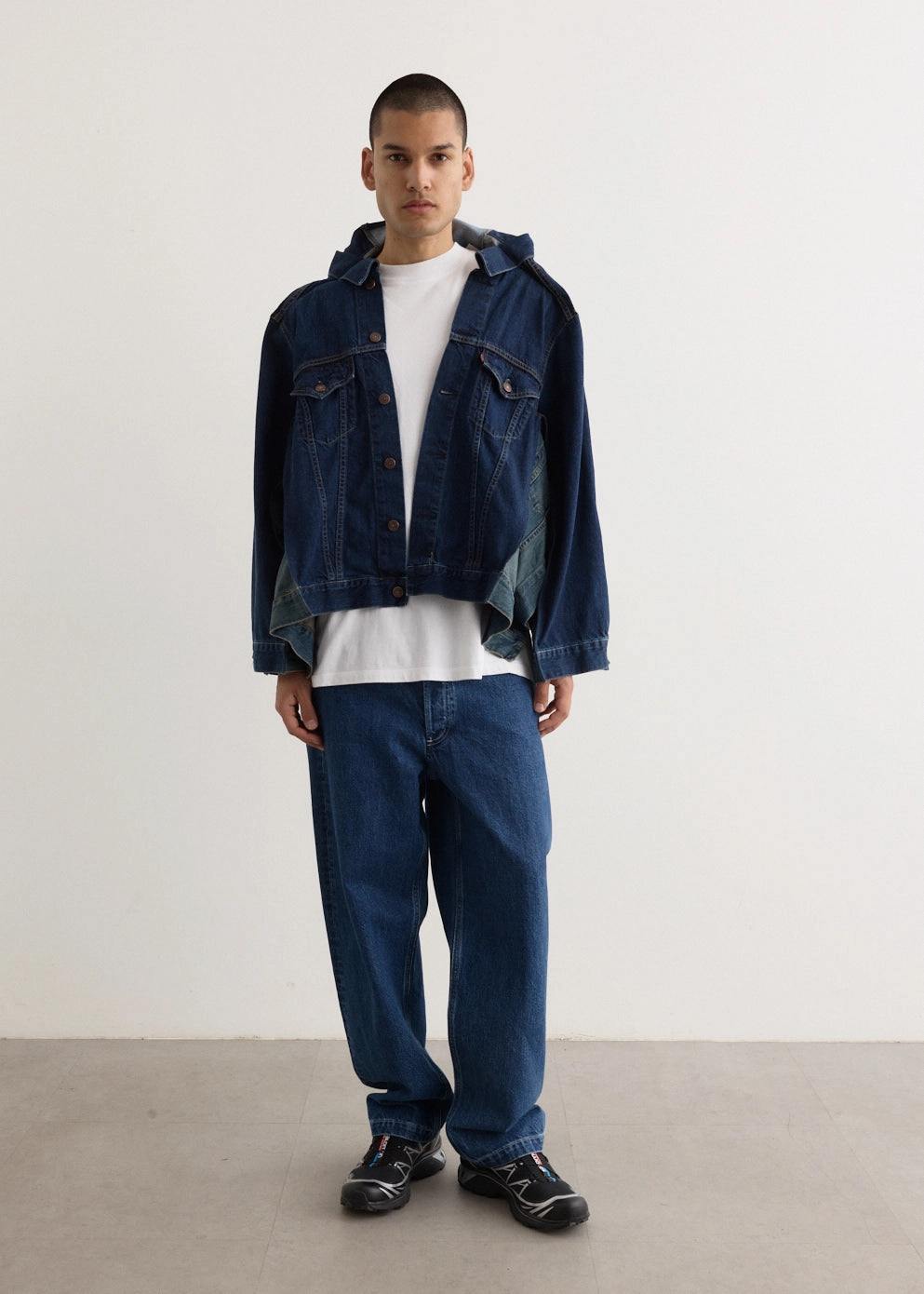 All Season Adaptability x Levis Customised Denim Vest