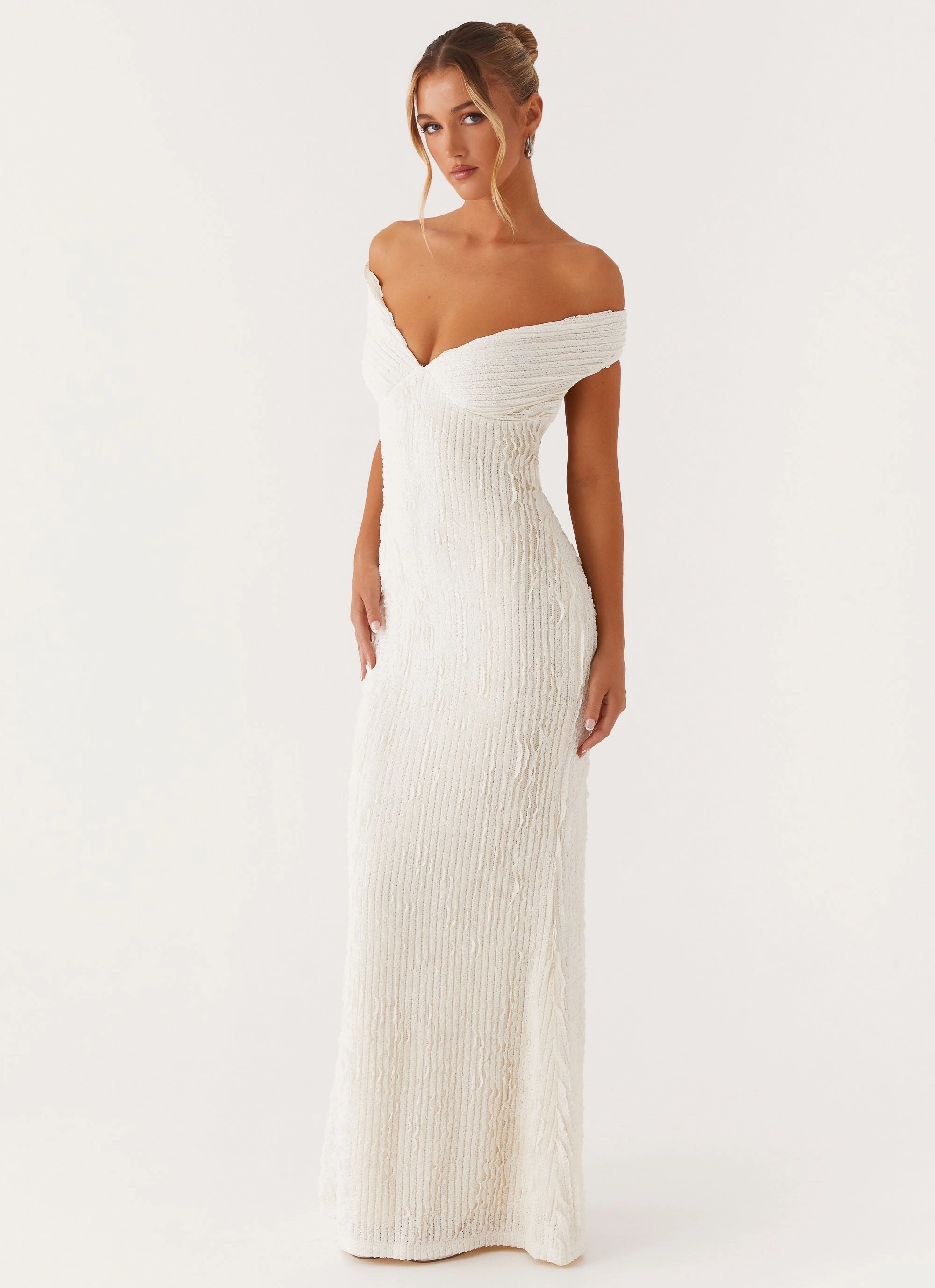 Chantelle Maxi Dress - Ivory Street Casual Chic Comfort Wear