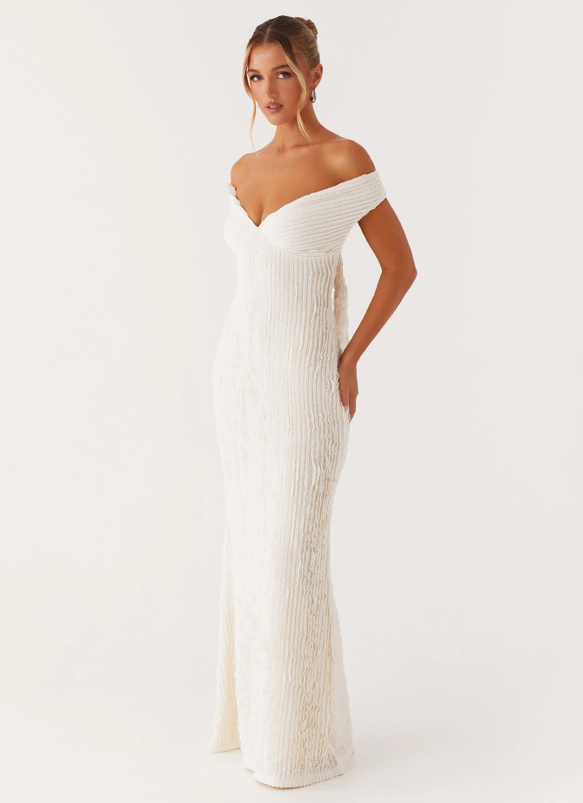 Life Soft Chantelle Maxi Dress - Ivory