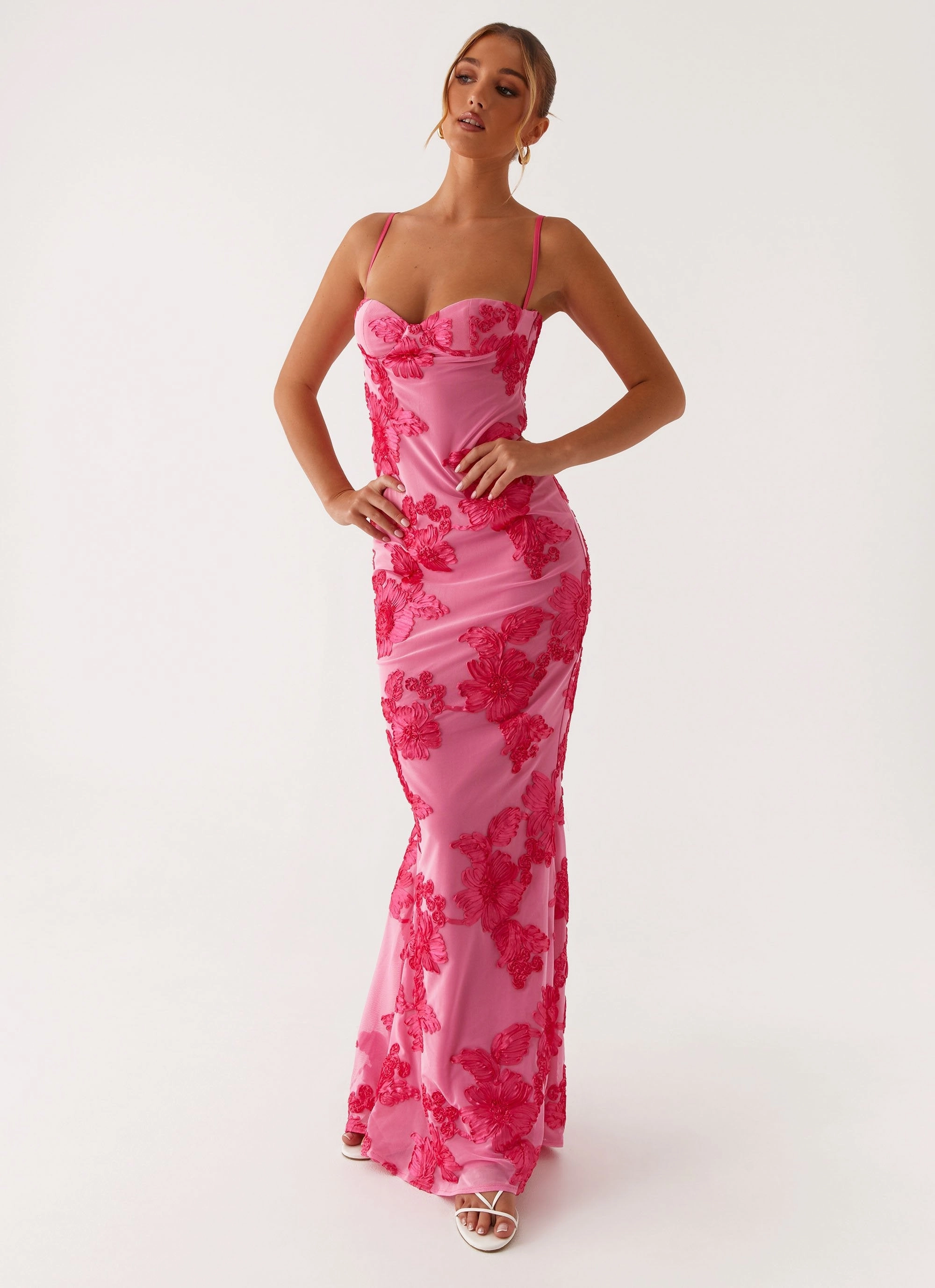 That Girl Maxi Dress - Pink Chic and Flattering