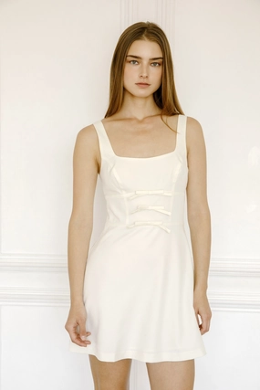 Cozy Drape Feather Light REGINA BODYCON MINI DRESS