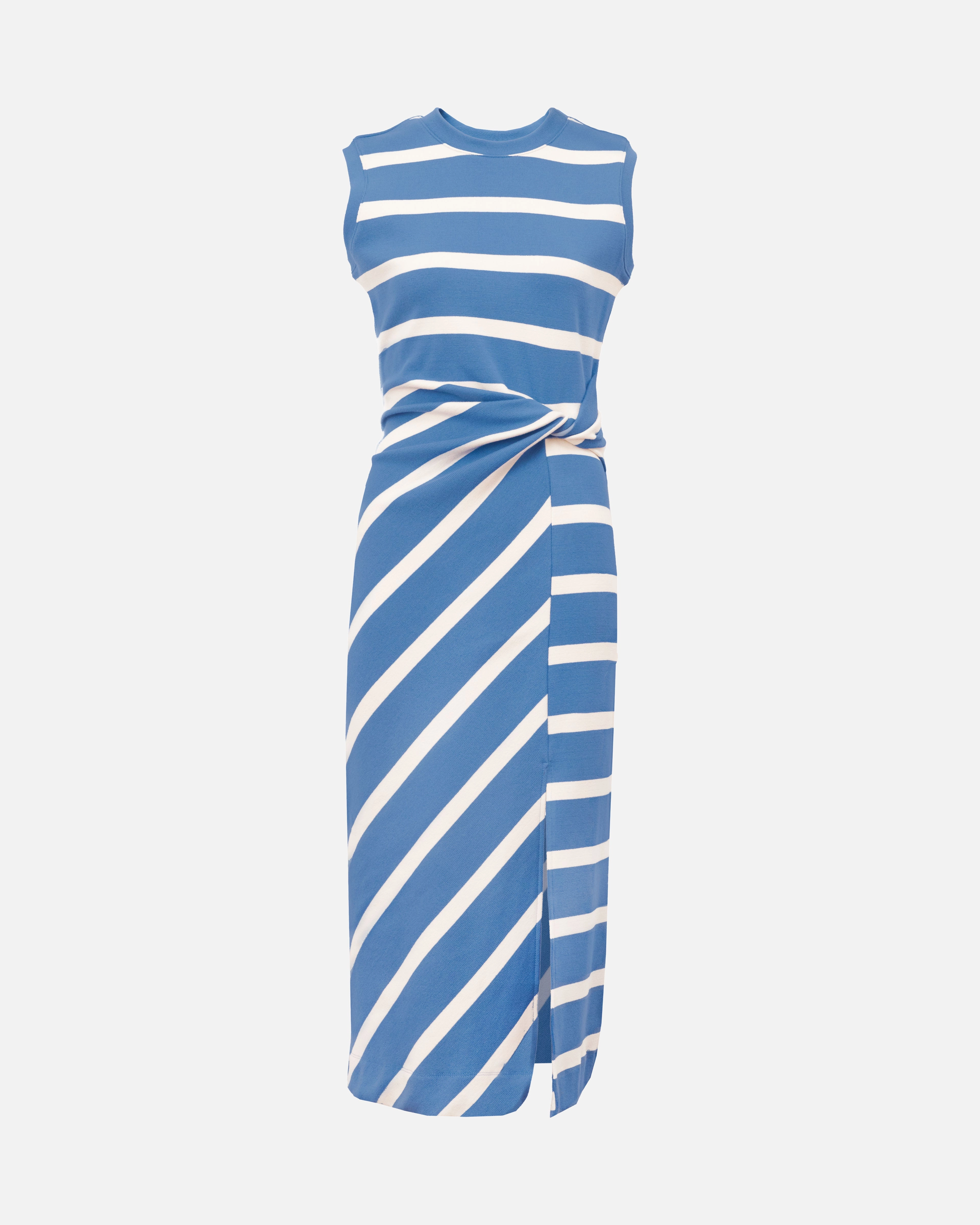 Sleeveless Striped Cody Dress Light Wrap Light Mood