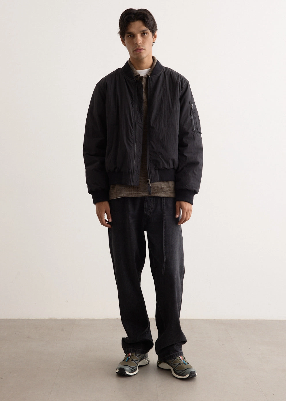 Functional Look Hike Fit Utopia Bomber Jacket