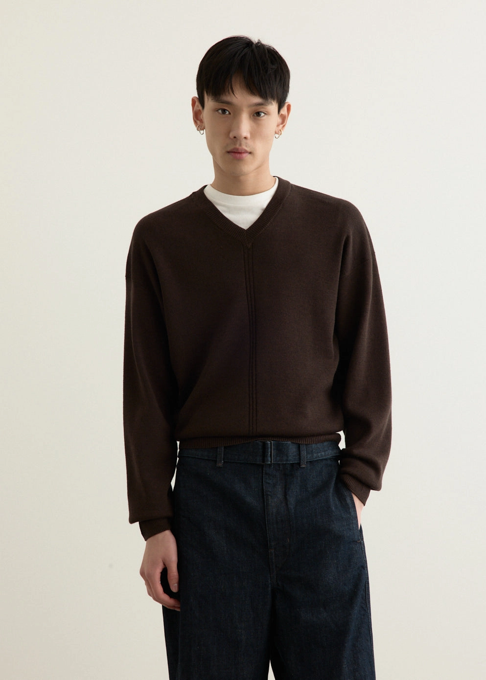 Timeless Look V-Neck Sweater