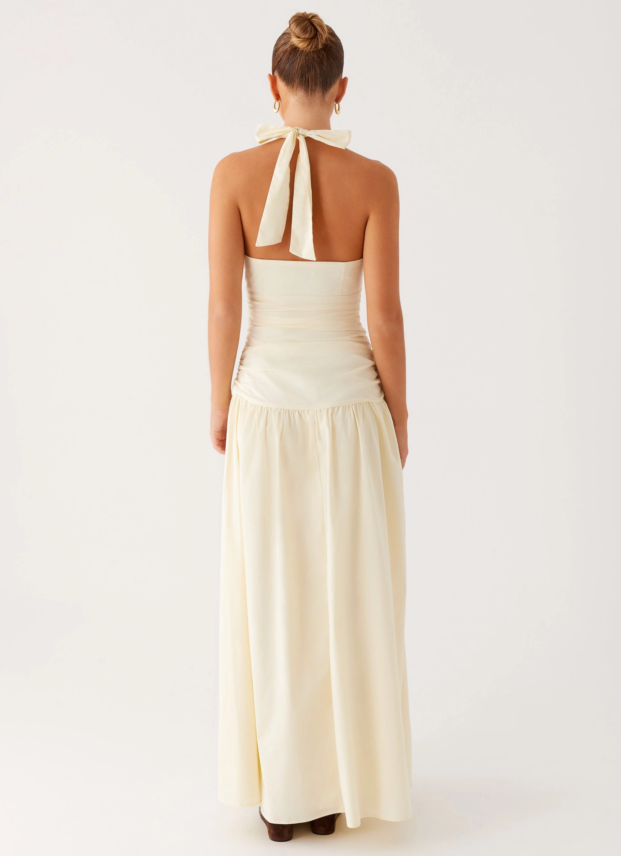 Comfort Stretch Val Maxi Dress - Lemon