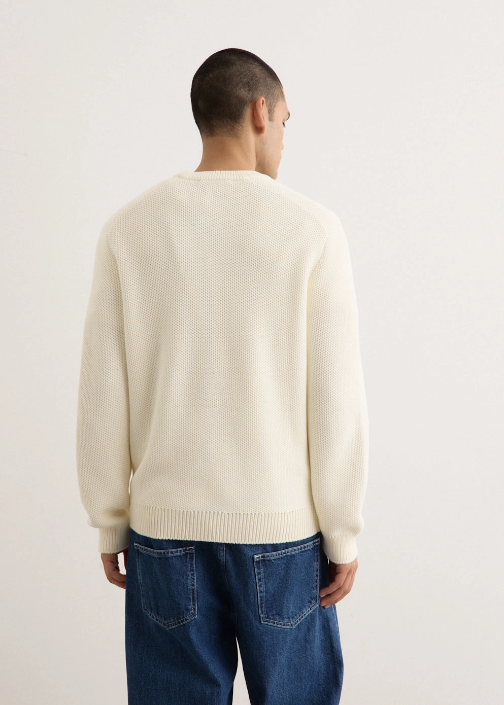 Spandex Integration Varsity Embroidered Mesh Jumper