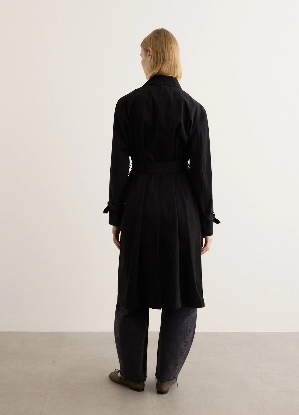 Seasonal Trend Flexible Side Gussets Venetia Trench Coat