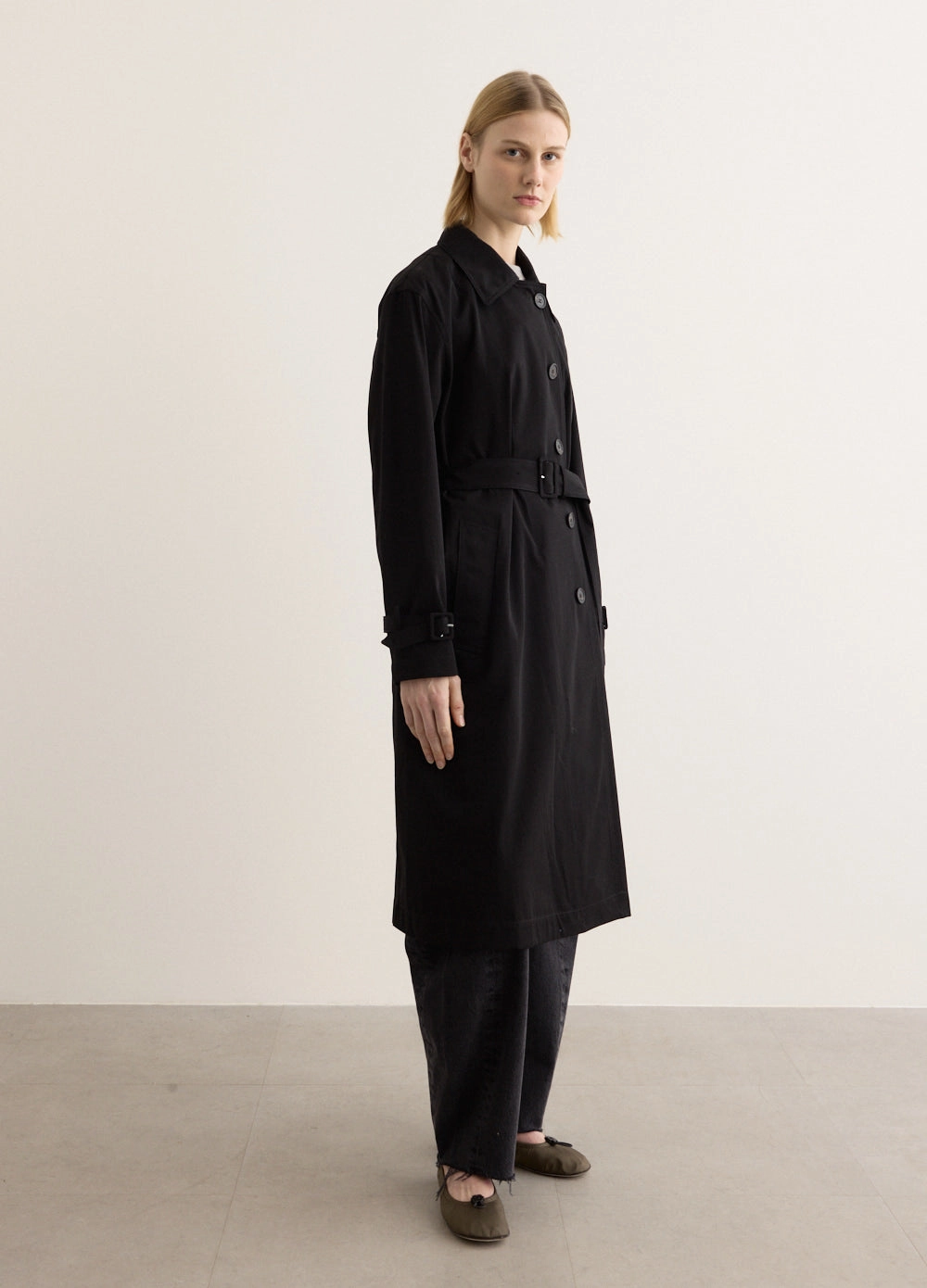 Venetia Trench Coat Versatile Design Long Sleeve