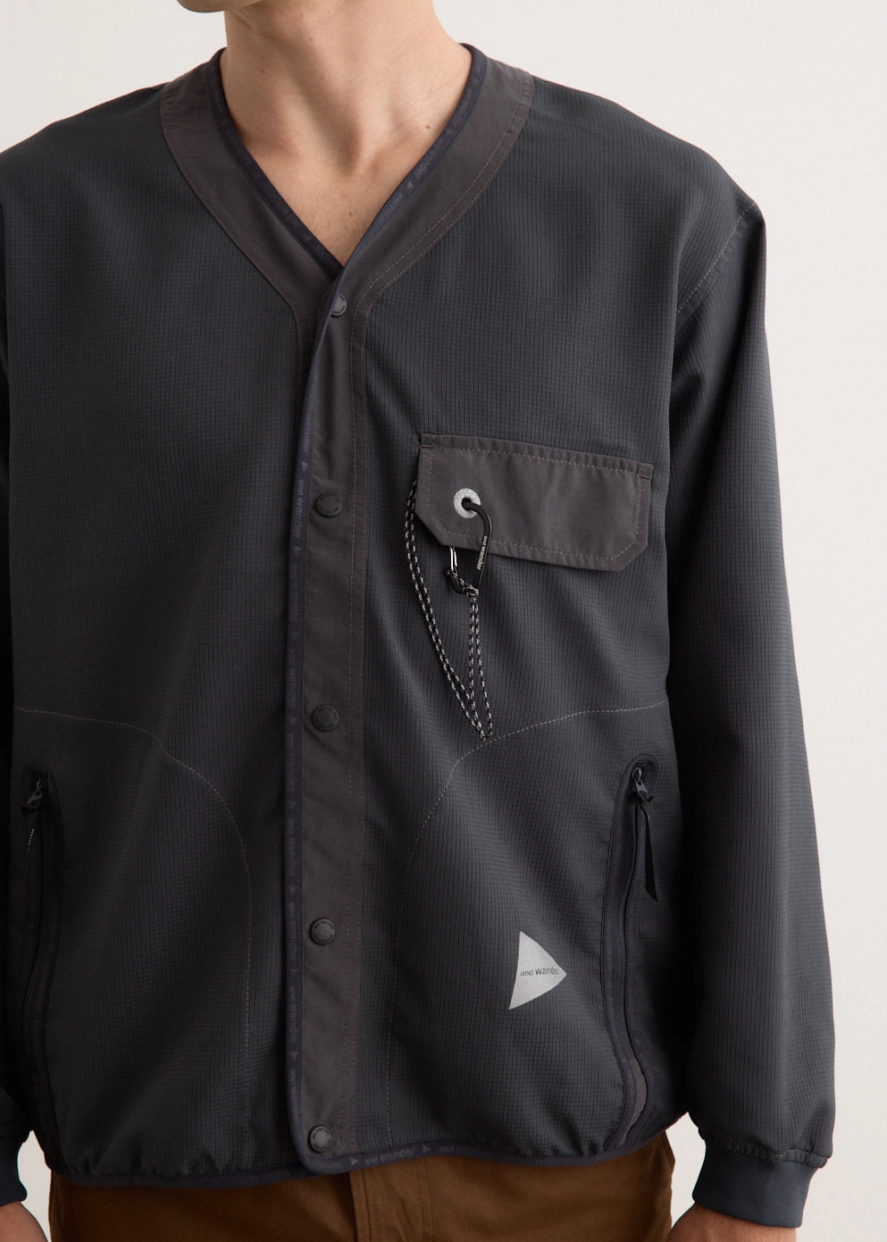 Utility Inspired Look Vent Cardigan