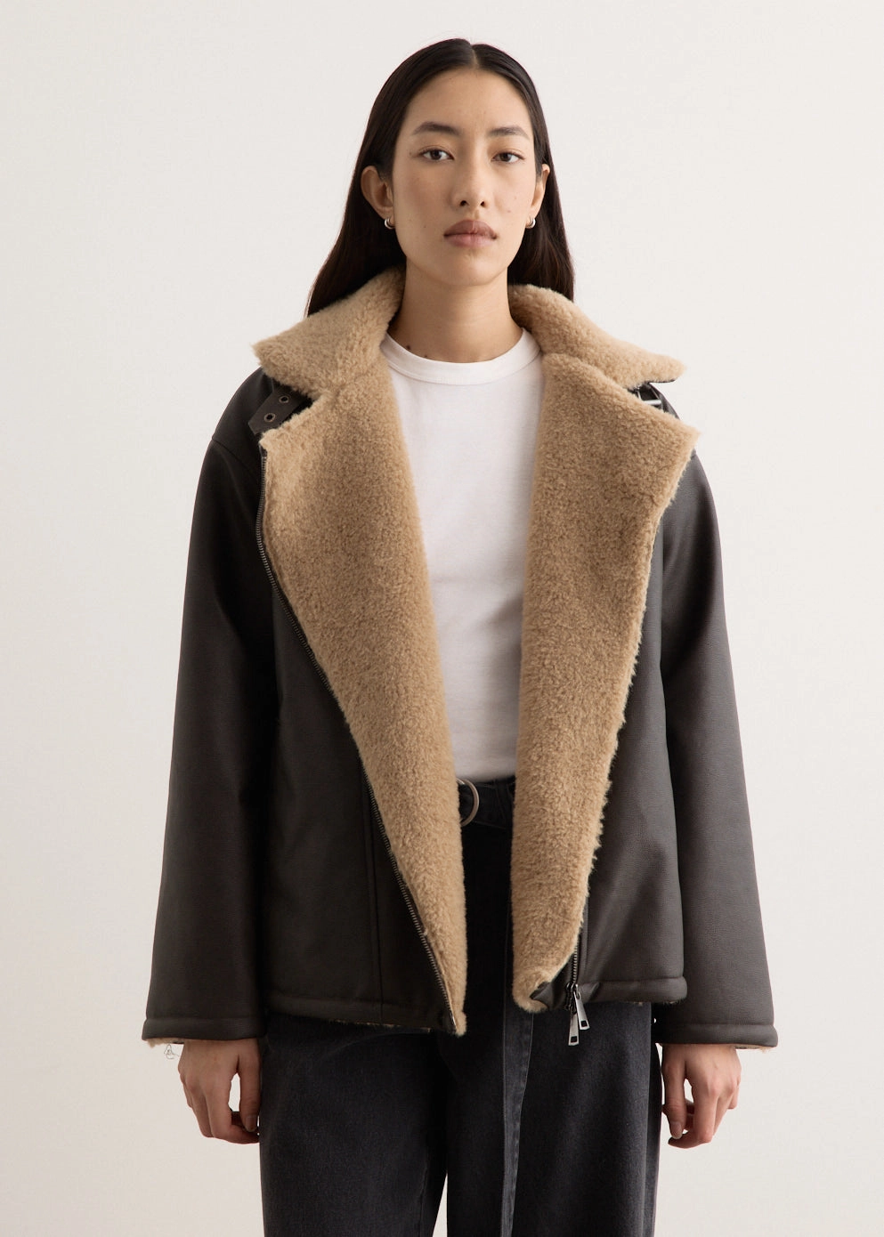 Temperature Regulating Spirit Faux Shearling Liner Jacket