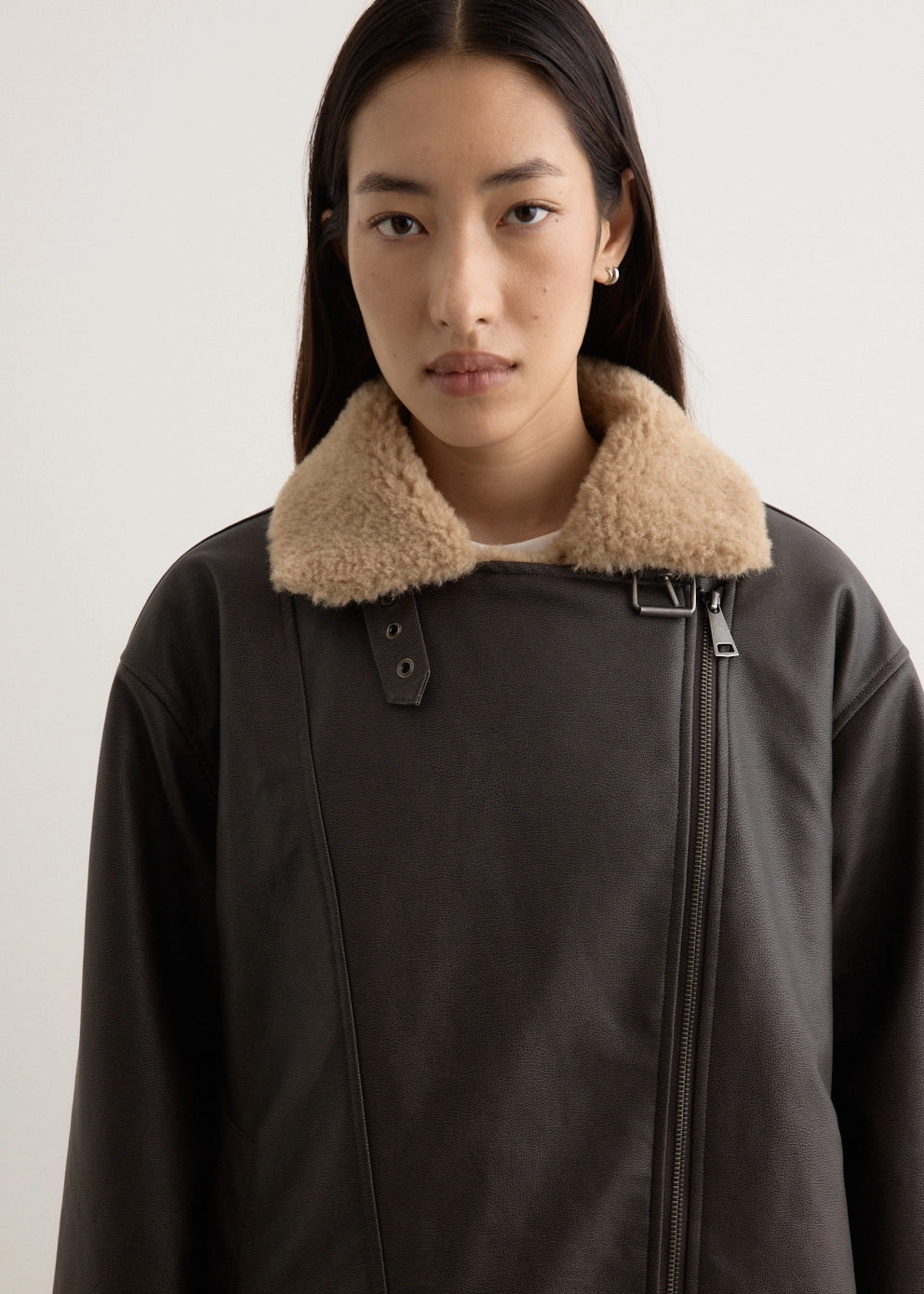 BreathableFabric Spirit Faux Shearling Liner Jacket