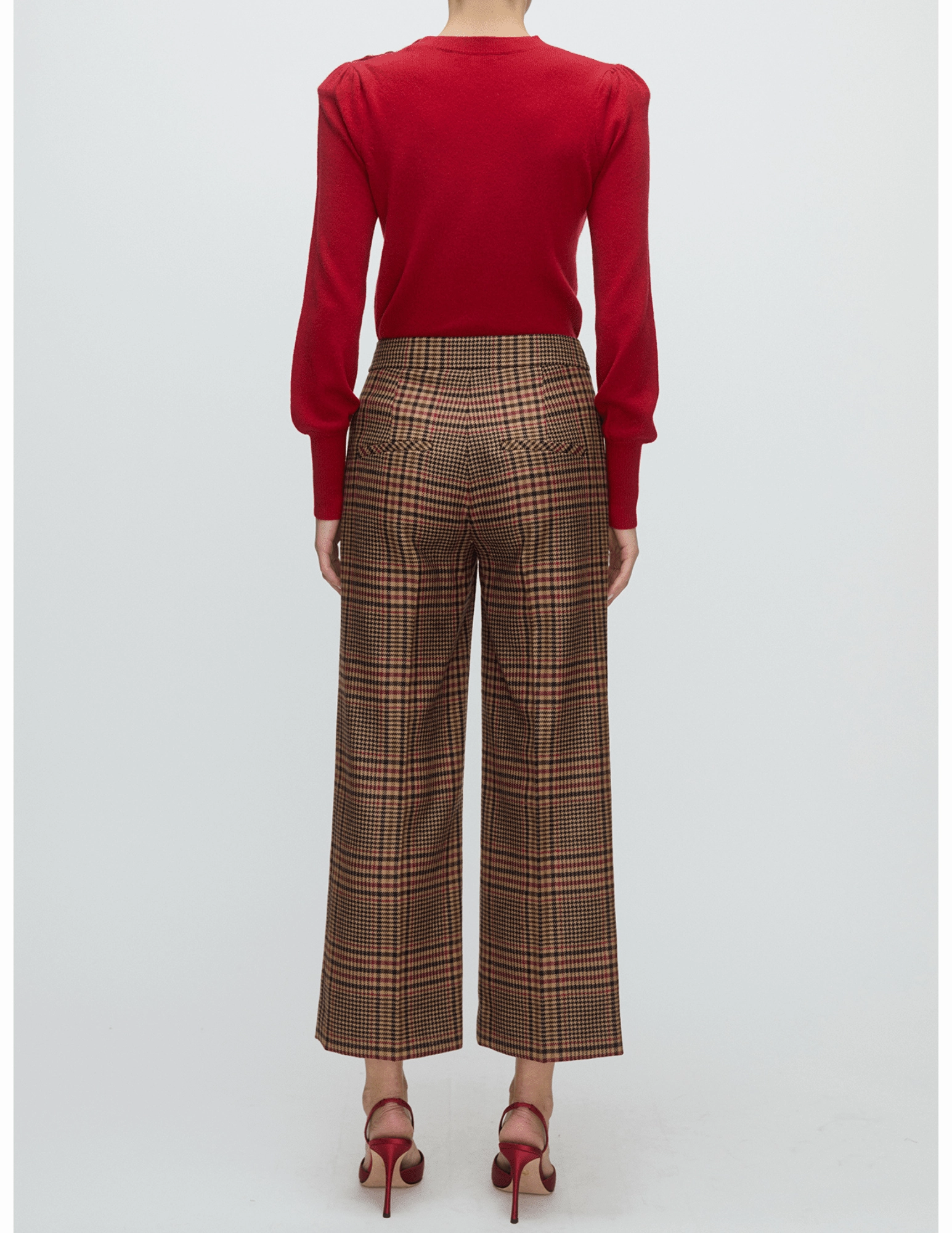 Veronica Beard Nelia Button Cashmere Pullover Winter Fashionable