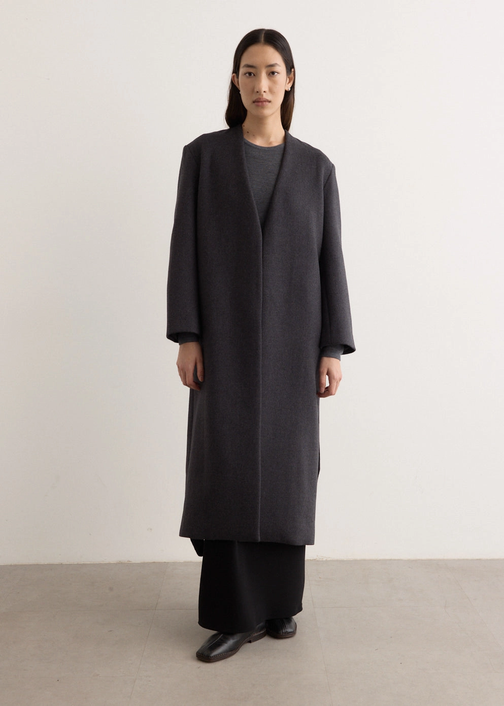 Button Closure AntiStatic Inner Layer Veronique Coat