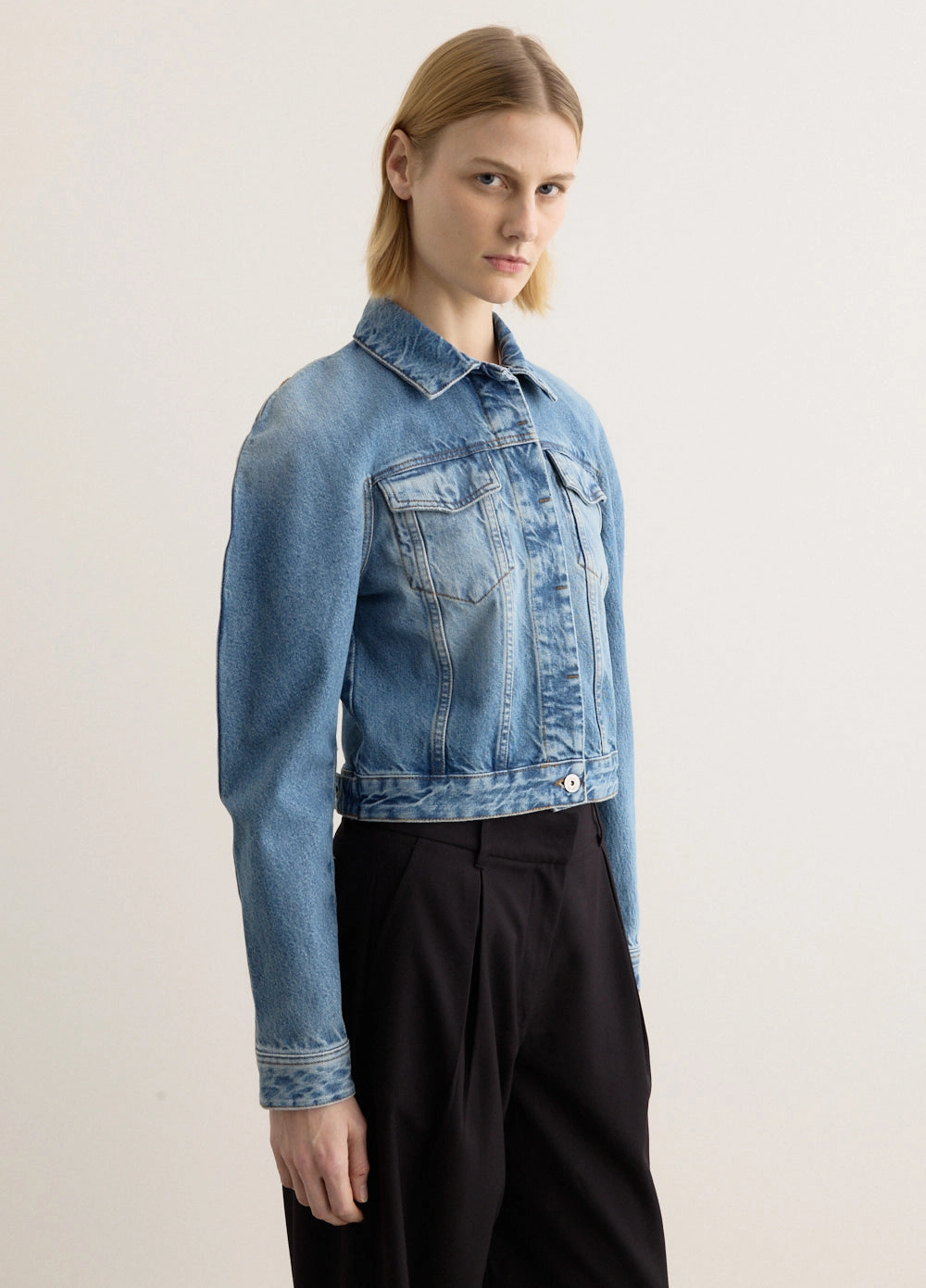 La Veste De-Nimes Ovalo Chill Commute Fit Dual Layer Insulation