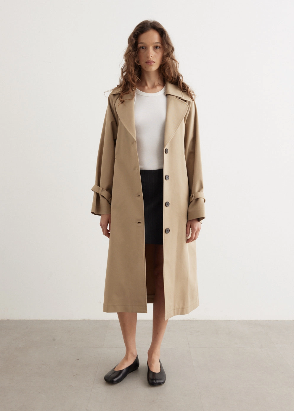 Mesh Lining Wanderer Trench Coat